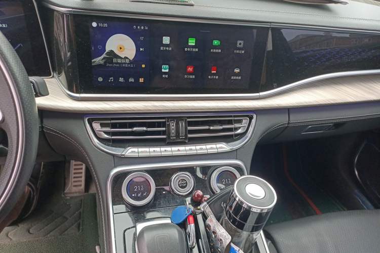 Used Hongqi H9 2020 3.0T Smart Connect Flagship Edition Audio And AC Panel
