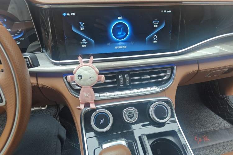Used Hongqi H9 2020 2.0T Smart Connect Flagship Edition Audio And AC Panel