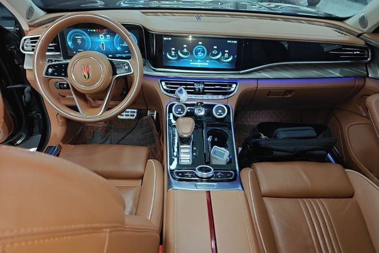 Used Hongqi H9 2020 2.0T Smart Connect Flagship Edition Center Console