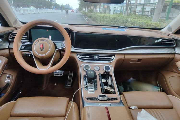 Used Hongqi H9 2020 2.0T Smart Connect Flagship Edition Center Console