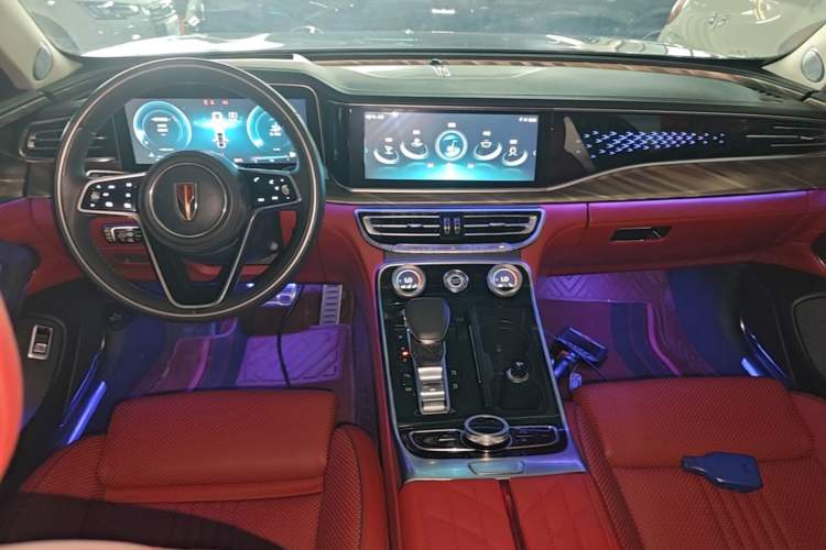 Used Hongqi H9 2020 2.0T Smart Connect Flagship Edition Center Console