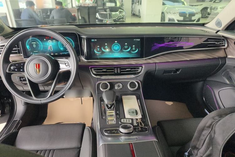 Used Hongqi H9 2020 2.0T Smart Connect Flagship Edition Center Console