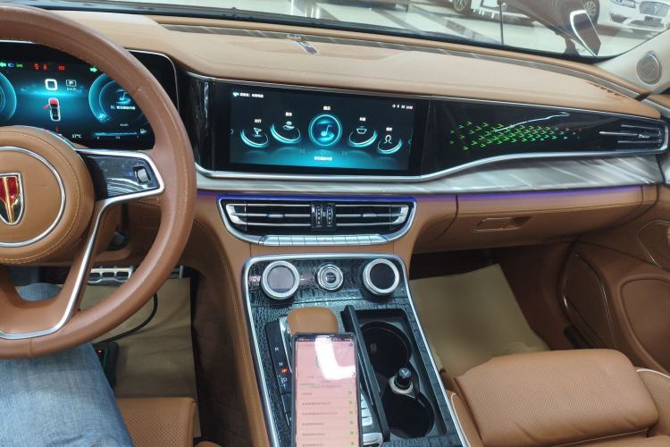 Used Hongqi H9 2020 2.0T Smart Connect Flagship Edition Center Console