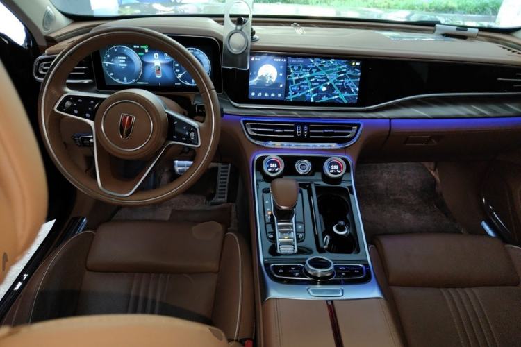 Used Hongqi H9 2020 2.0T Smart Connect Flagship Edition Center Console