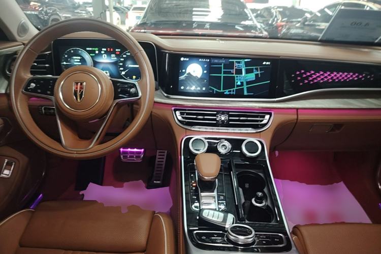 Used Hongqi H9 2020 2.0T Smart Connect Flagship Edition Center Console
