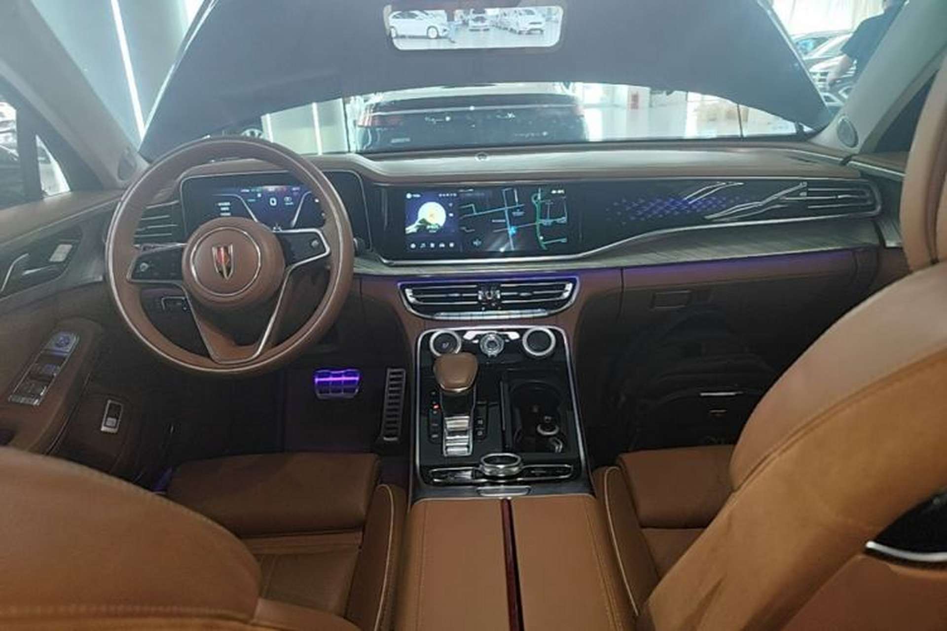 Used Hongqi H9 2020 2.0T Smart Connect Flagship Edition Center Console