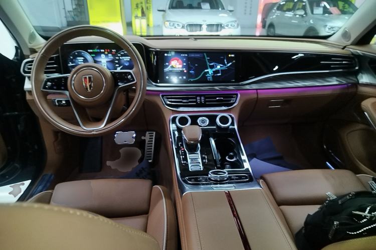 Used Hongqi H9 2020 2.0T Smart Connect Flagship Edition Center Console
