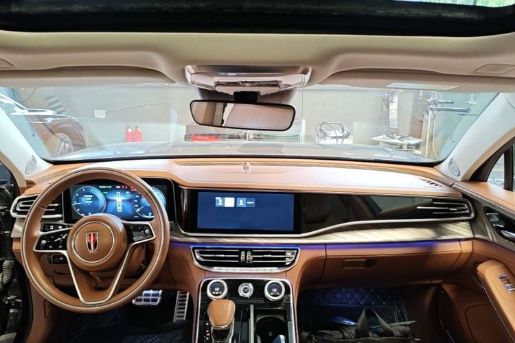 Used Hongqi H9 2020 2.0T Smart Connect Flagship Edition Center Console