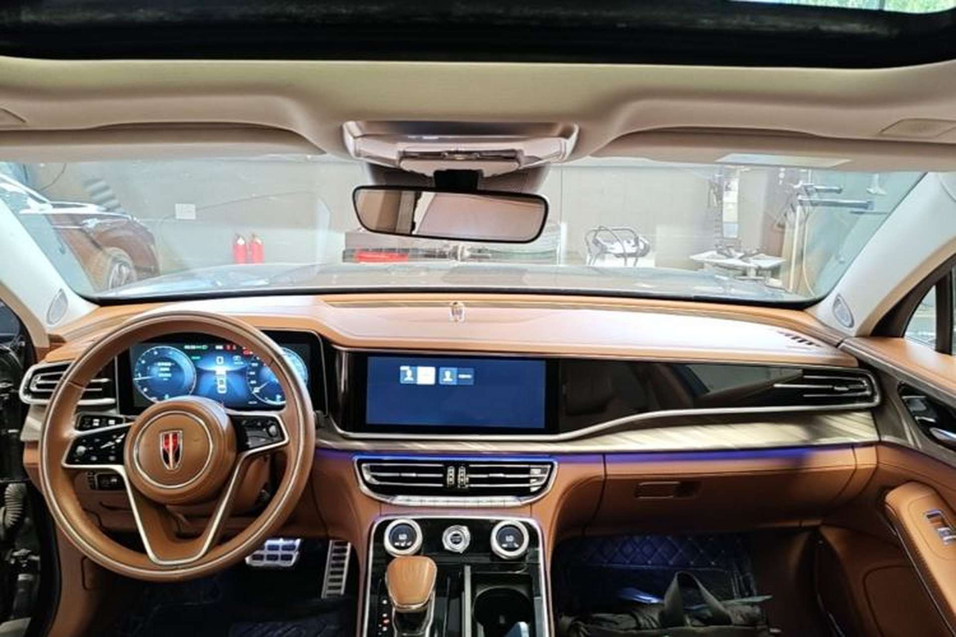 Used Hongqi H9 2020 2.0T Smart Connect Flagship Edition Center Console