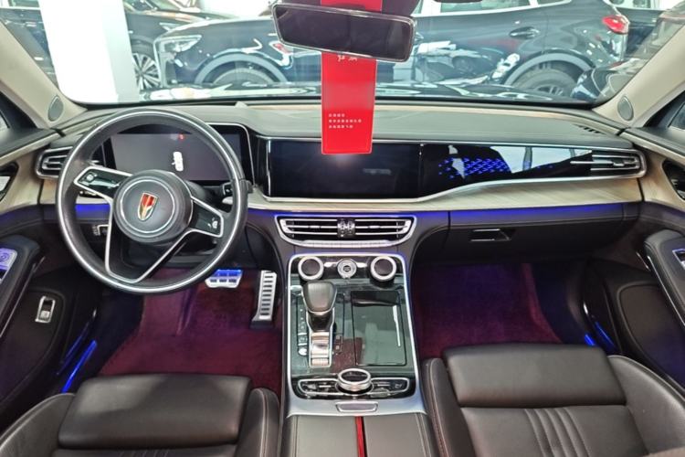 Used Hongqi H9 2020 Revised Version 2.0T Smart Connect Flagship Edition Center Console