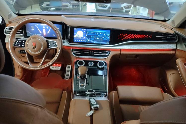 Used Hongqi H9 2020 3.0T Smart Connect Flagship Edition Center Console