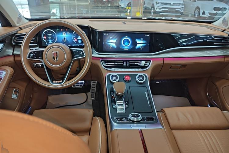 Used Hongqi H9 2020 2.0T Smart Connect Flagship Edition Center Console