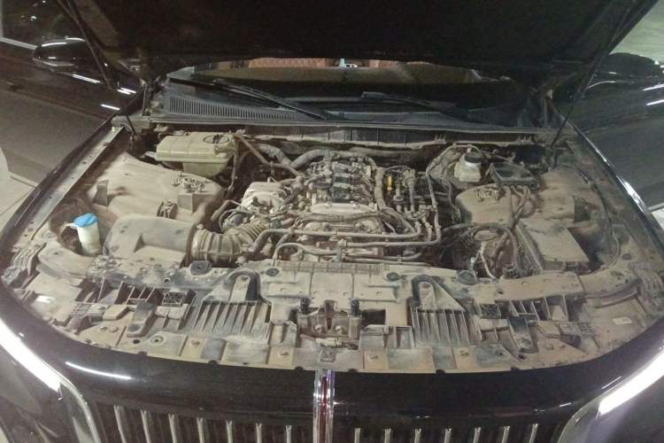 Used Hongqi H9 2020 2.0T Smart Connect Flagship Edition Engine Bay