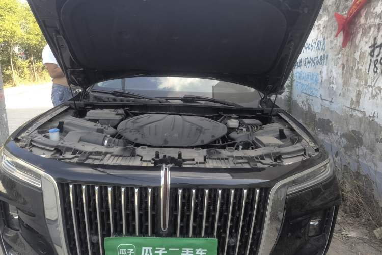 Used Hongqi H9 2020 2.0T Smart Connect Flagship Edition Engine Bay