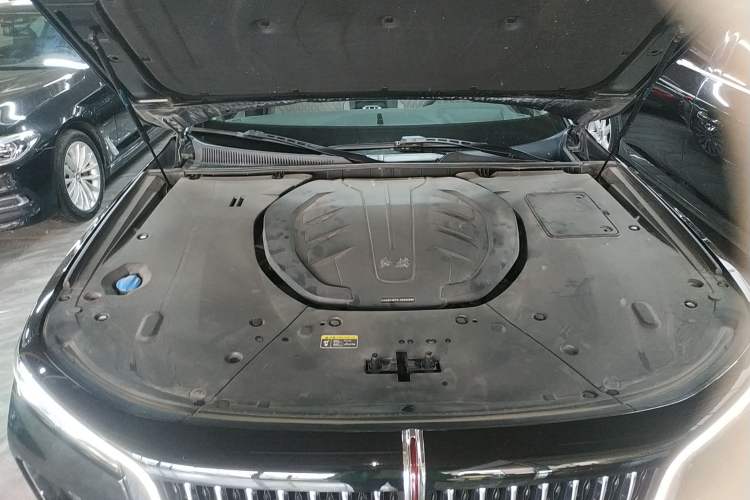 Used Hongqi H9 2020 3.0T Smart Connect Flagship Edition Engine Bay