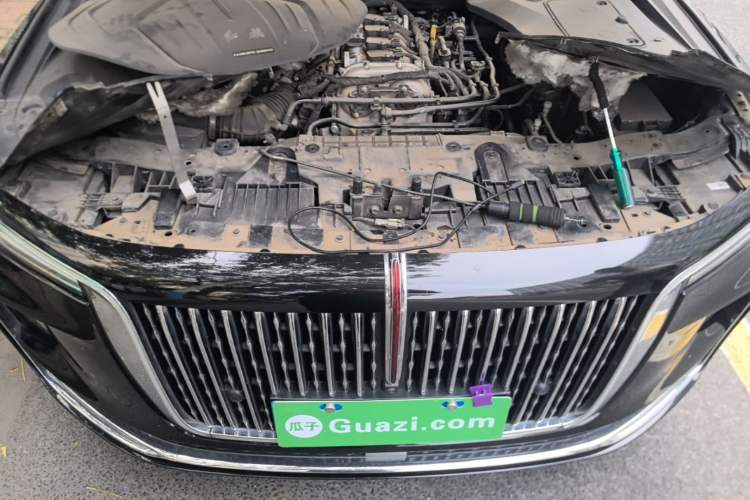 Used Hongqi H9 2020 2.0T Smart Connect Flagship Edition Engine Bay