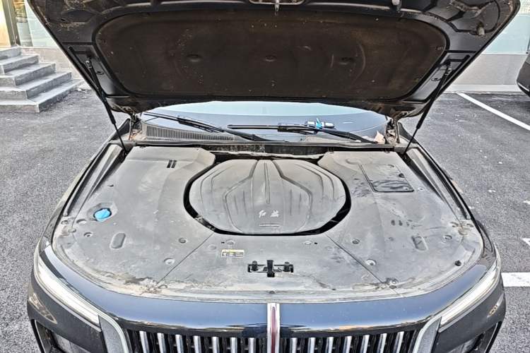 Used Hongqi H9 2020 2.0T Smart Connect Flagship Edition Engine Bay