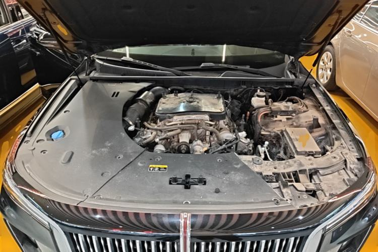 Used Hongqi H9 2020 3.0T Smart Connect Flagship Edition Engine Bay