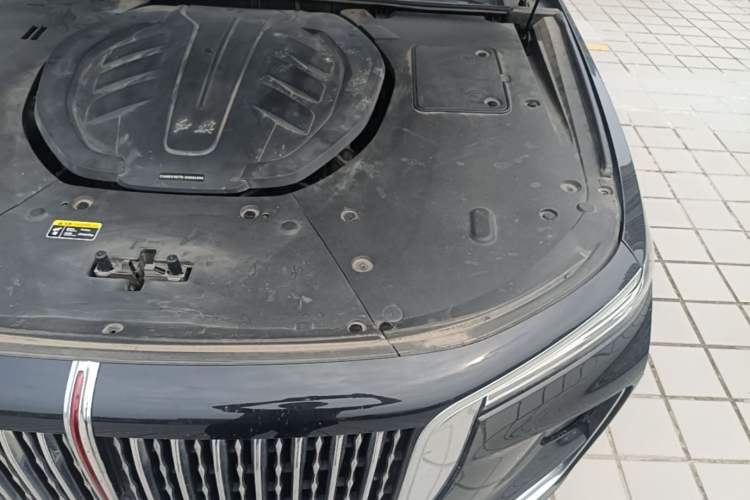 Used Hongqi H9 2020 3.0T Smart Connect Flagship Edition Engine Bay Left
