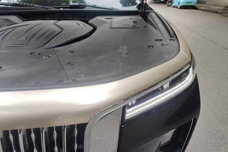 Used Hongqi H9 2020 Revised Version 2.0T Smart Connect Flagship Edition Engine Bay Left