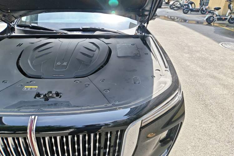 Used Hongqi H9 2020 3.0T Smart Connect Flagship Edition Engine Bay Left