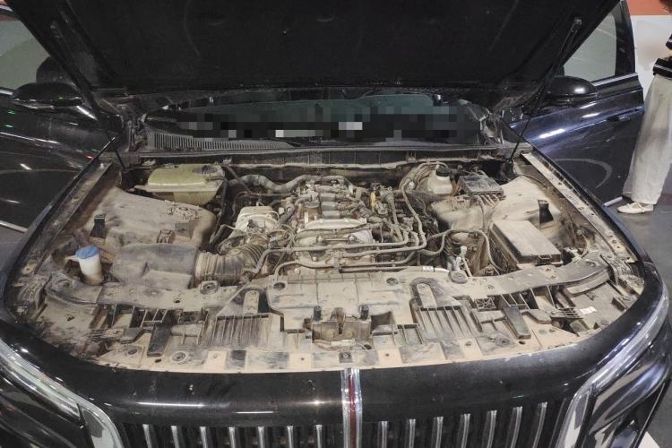 Used Hongqi H9 2020 2.0T Smart Connect Flagship Edition Engine Bay