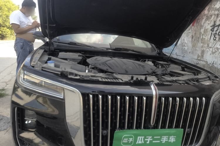 Used Hongqi H9 2020 2.0T Smart Connect Flagship Edition Engine Bay Right
