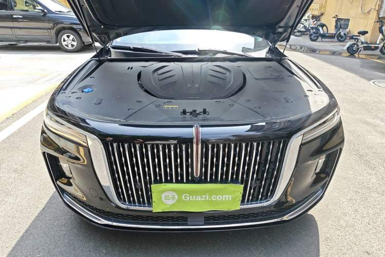 Used Hongqi H9 2020 3.0T Smart Connect Flagship Edition Engine Bay