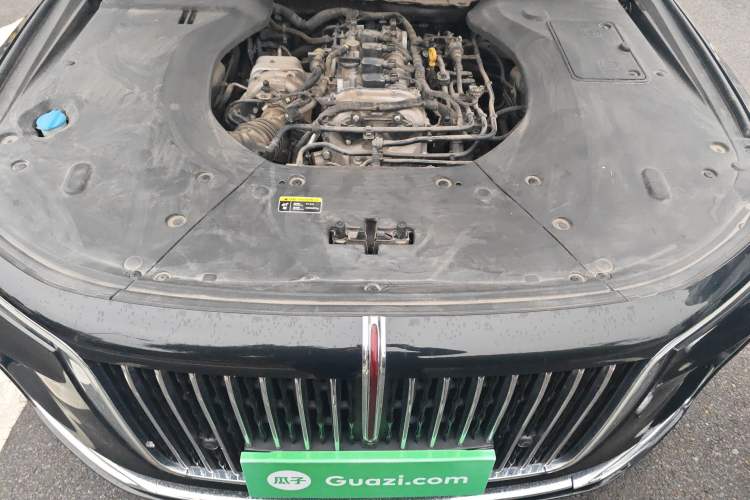 Used Hongqi H9 2020 2.0T Smart Connect Flagship Edition Engine Bay