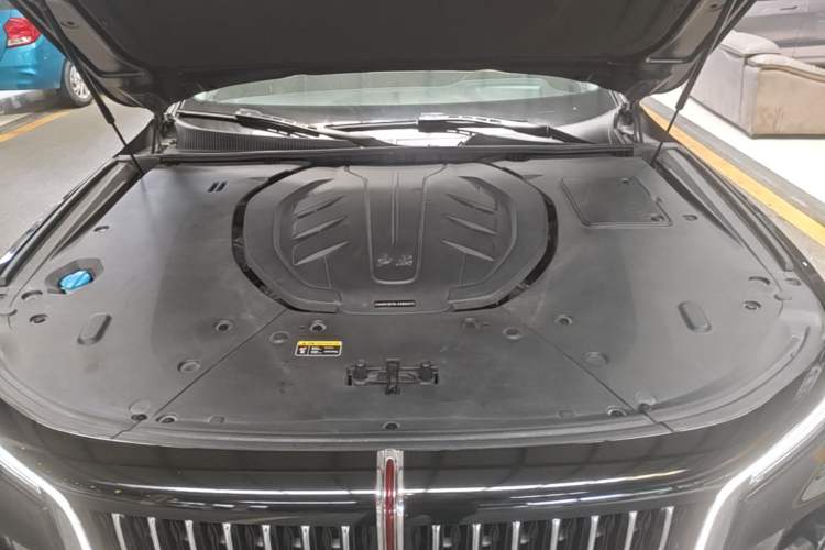 Used Hongqi H9 2020 3.0T Smart Connect Flagship Edition Engine Bay