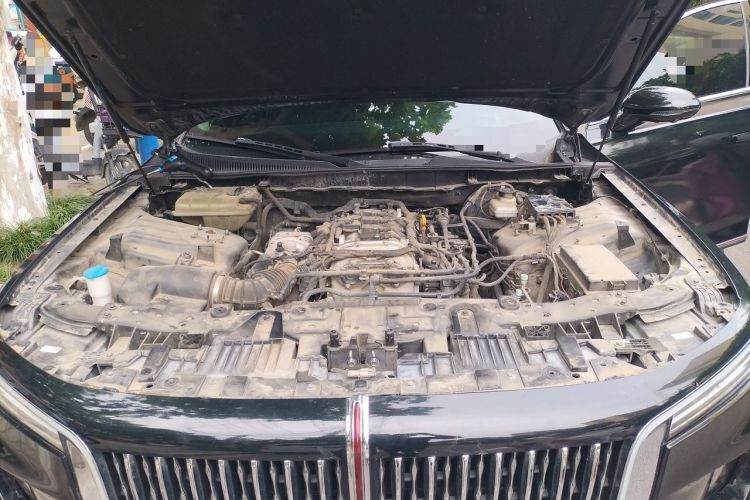 Used Hongqi H9 2020 2.0T Smart Connect Flagship Edition Engine Bay