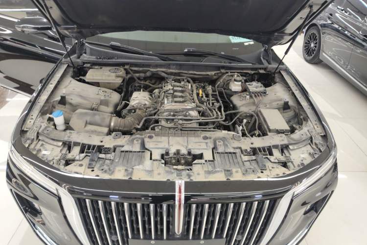Used Hongqi H9 2020 2.0T Smart Connect Flagship Edition Engine Bay