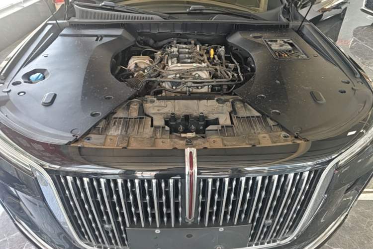 Used Hongqi H9 2020 2.0T Smart Connect Flagship Edition Engine Bay