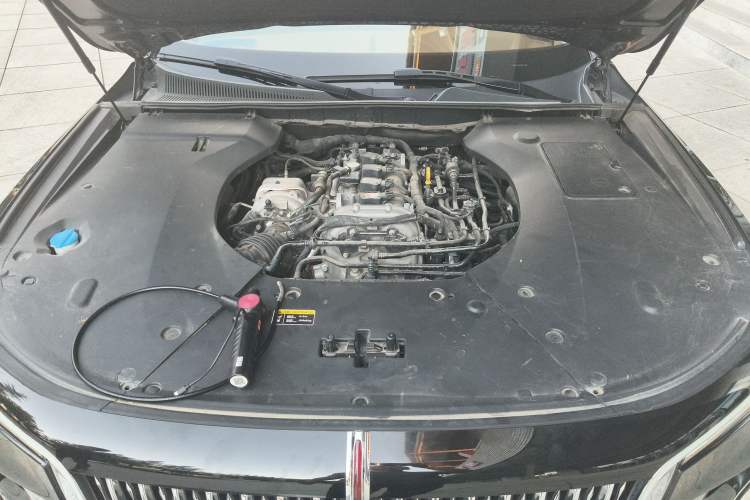 Used Hongqi H9 2020 2.0T Smart Connect Flagship Edition Engine Bay