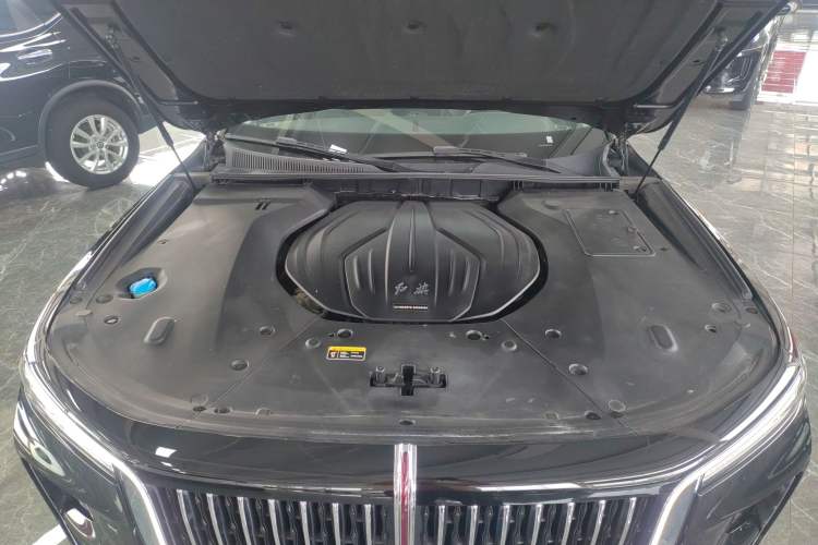 Used Hongqi H9 2020 2.0T Smart Connect Flagship Edition Engine Bay