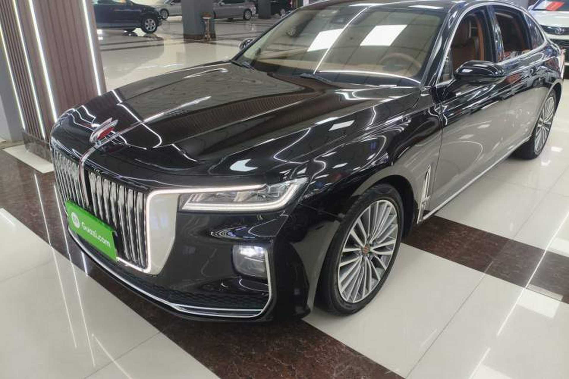 Used Hongqi H9 2020 2.0T Smart Connect Flagship Edition Front Left 45 Deg