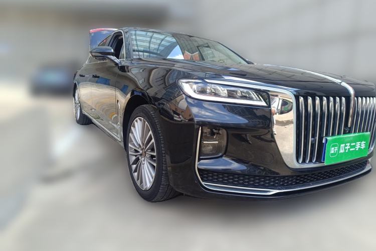 Used Hongqi H9 2020 2.0T Smart Connect Flagship Edition Front Right 45 Deg