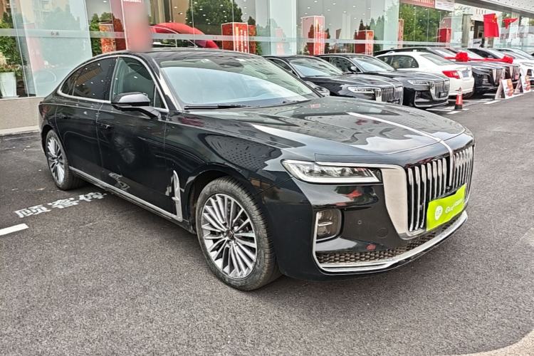 Used Hongqi H9 2020 2.0T Smart Connect Flagship Edition Front Right 45 Deg