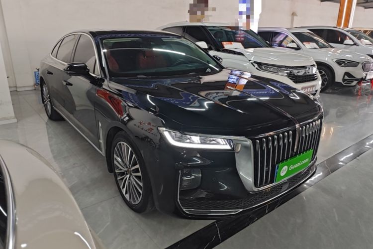 Used Hongqi H9 2020 2.0T Smart Connect Flagship Edition Front Right 45 Deg