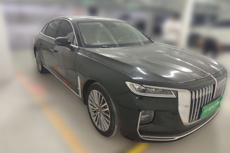 Used Hongqi H9 2020 2.0T Smart Connect Flagship Edition Front Right 45 Deg