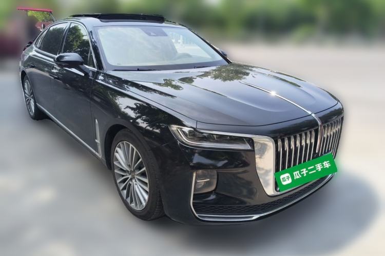 Used Hongqi H9 2020 2.0T Smart Connect Flagship Edition Front Right 45 Deg