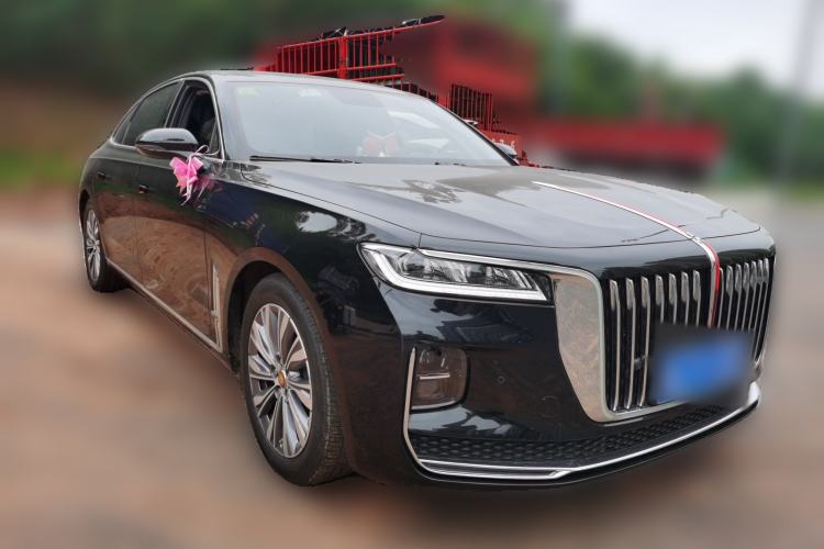 Used Hongqi H9 2020 2.0T Smart Connect Flagship Edition Front Right 45 Deg