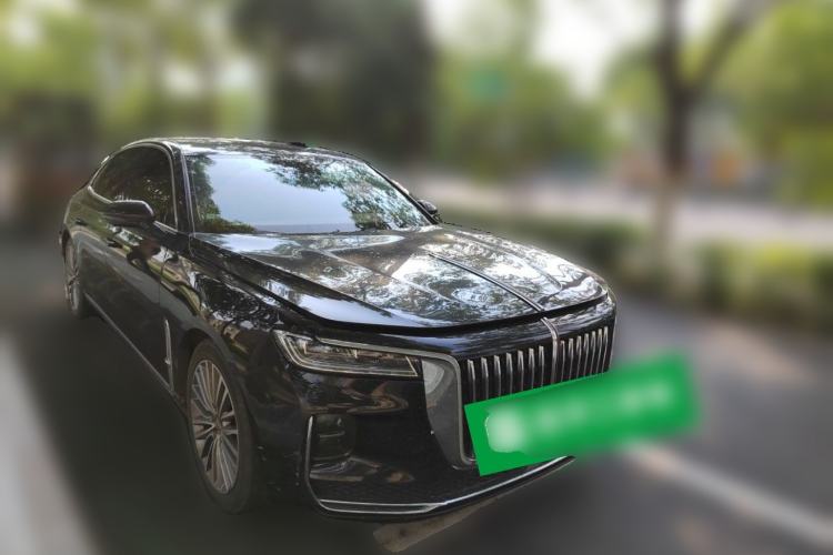 Used Hongqi H9 2020 2.0T Smart Connect Flagship Edition Front Right 45 Deg