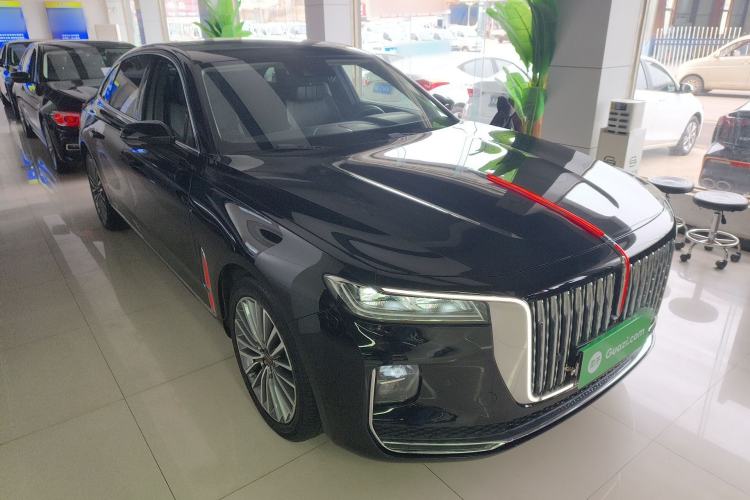 Used Hongqi H9 2020 2.0T Smart Connect Flagship Edition Front Right 45 Deg
