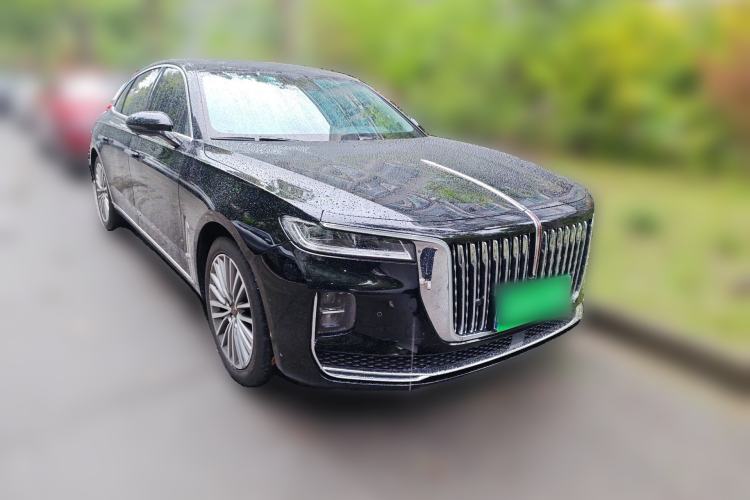 Used Hongqi H9 2020 2.0T Smart Connect Flagship Edition Front Right 45 Deg