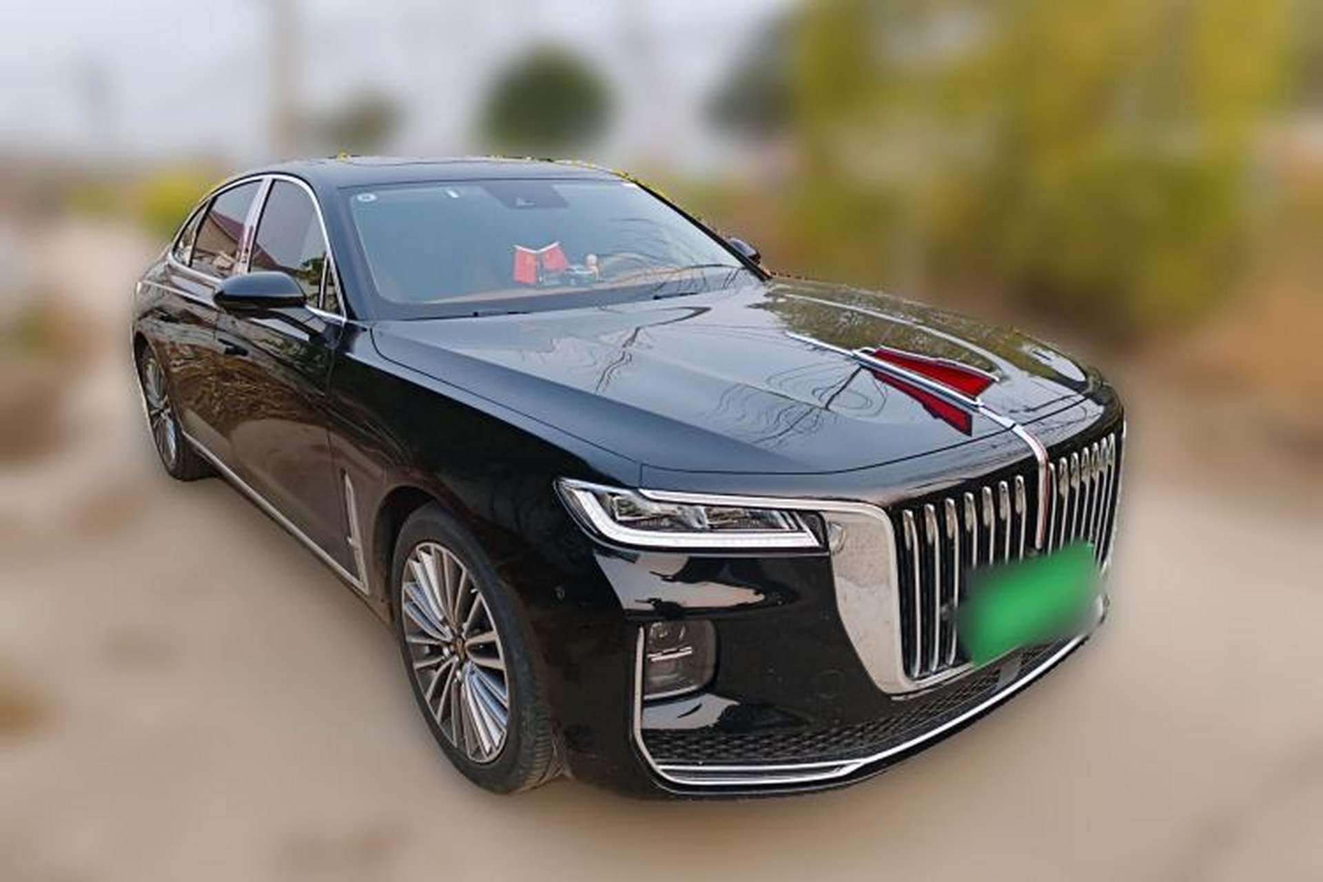 Used Hongqi H9 2020 2.0T Smart Connect Flagship Edition Front Right 45 Deg
