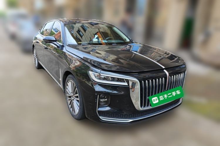 Used Hongqi H9 2020 2.0T Smart Connect Flagship Edition Front Right 45 Deg