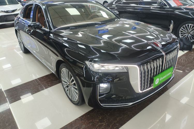 Used Hongqi H9 2020 2.0T Smart Connect Flagship Edition Front Right 45 Deg