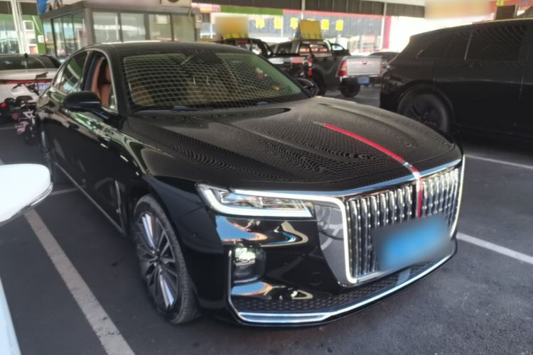 Used Hongqi H9 2020 Revised Version 2.0T Smart Connect Flagship Edition Front Right 45 Deg