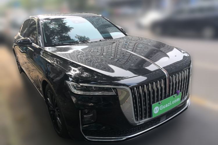 Used Hongqi H9 2020 2.0T Smart Connect Flagship Edition Front Right 45 Deg